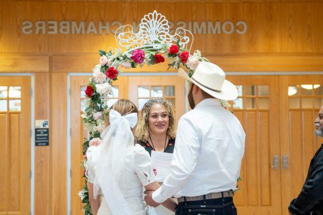 29 Couples tie the knot at the Doña Ana County Government Center